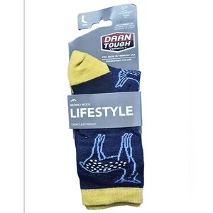 Darn Tough  Crew Lightweight Lifestyle Socks- S -ECLIPSE